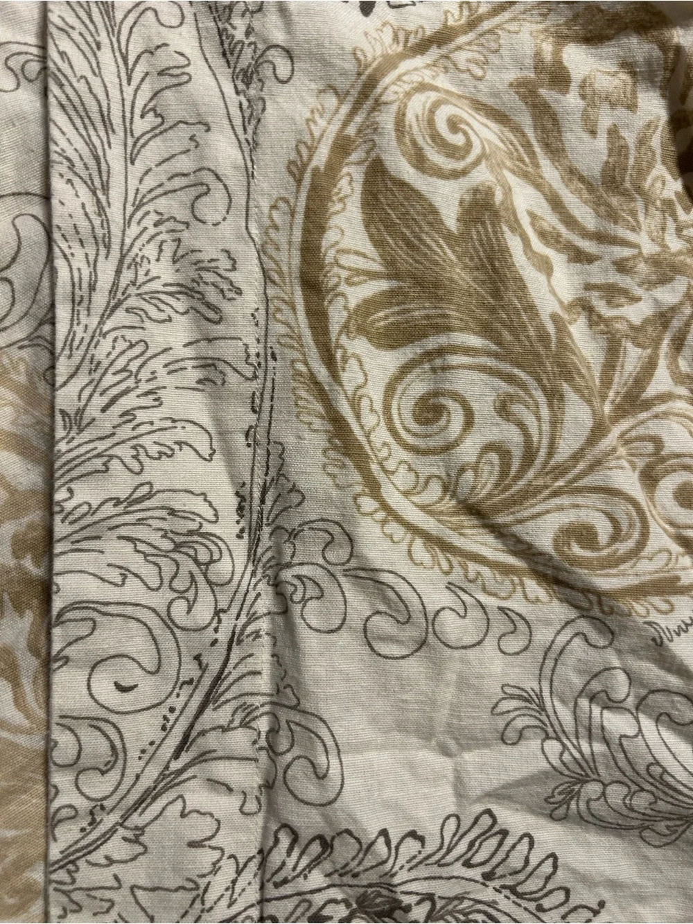 Noble Excellence Villa Renata King duvet set. Pottery Barn